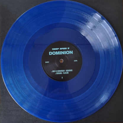 Ark X & Duburban - Dominion - Deep Bass Nine (12", 45 RPM, Blue Translucent)