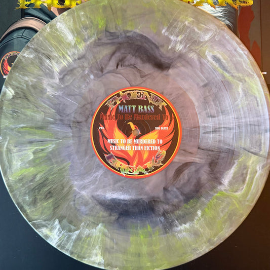 Matt Bass - Music To Be Murdered To EP - Phoenix Breaks (12", Green & Grey Splatter)