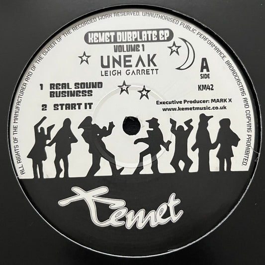 Uneak (3) - Kemet Dubplate EP Volume 1 (12")