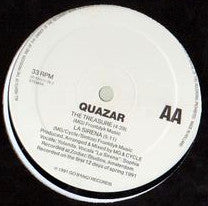 Quazar - The Spring EP (12", EP, Wit)