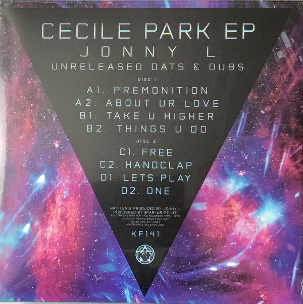 Jonny L - Cecile Park EP - Kniteforce Records (2x12")