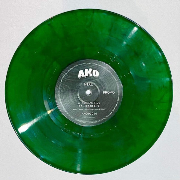 Pixl - Elysian Tide / Sea Of Life - AKO10 (10" Forest Green Vinyl)