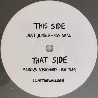 Just Jungle - For Real / Battles - Slap The Wall (12",  Gray)