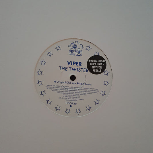 Viper - The Twister (12", 45 RPM, Promo)
