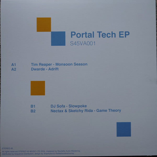 Various - Portal Tech EP - Stereo 45 (12")