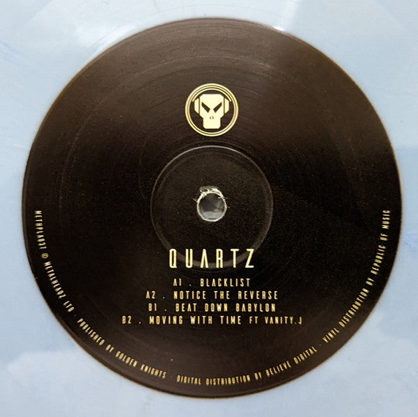 Quartz (17) - Blacklist - Metalheadz Platinum (12", Blue Powder)