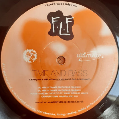 Future Loop Foundation - Time And Bass (2x12", Album)