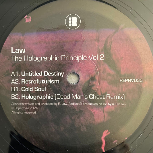 The Law - The Holographic Principle Vol 2 (12",)