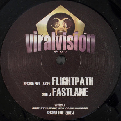 Ed Rush & Optical - The Creeps (Invisible And Deadly!) - Virus Recordings (5x12")