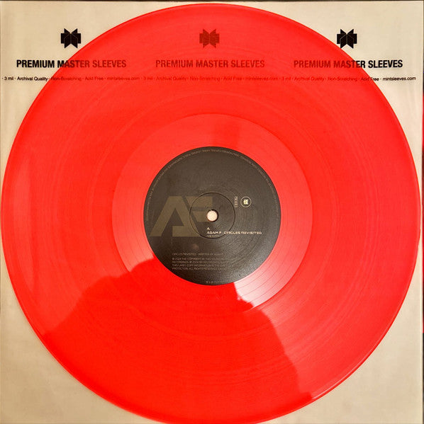 Adam F - Circles Revisited / Reboots  - 181 Recordings (12" Orange Vinyl)