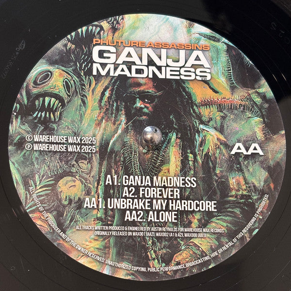 Phuture Assassins - Ganja Madness EP - Warehouse Wax (12")