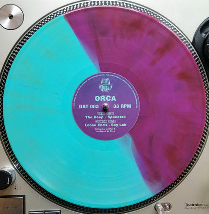 Orca - Loose Ends / Sky Lab / The Deep / Spacetek - Deep Jungle (12",  Special Edition, Half & Half)