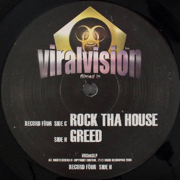 Ed Rush & Optical - The Creeps (Invisible And Deadly!) - Virus Recordings (5x12")