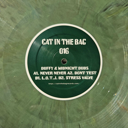 Duffy Dubs & Midnight Dub - Cat In The Bag 016 - Cat In The Bag (12", Green Marbled)