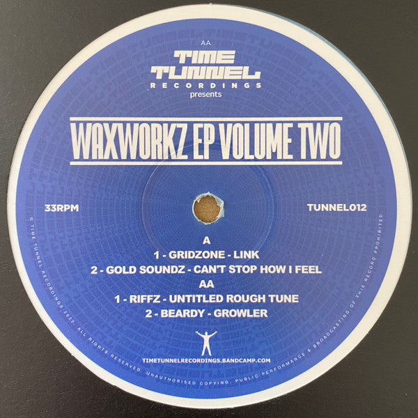 Various - Waxworkz EP Volume Two (12" Limited Edition, Light Blue)