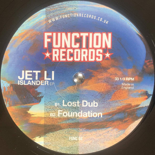 Jet Li - Islander EP - Function (12")