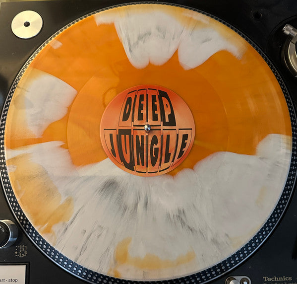 DJ Harmony - Hold It / Star Chaser - Deep Jungle (12", Special Edition, White & Orange)