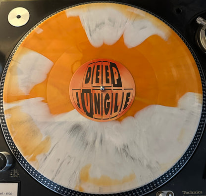 DJ Harmony - Hold It / Star Chaser - Deep Jungle (12", Special Edition, White & Orange)