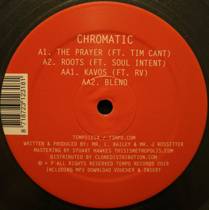 Chromatic - Blend - Tempo Records (12", Clear vinyl)