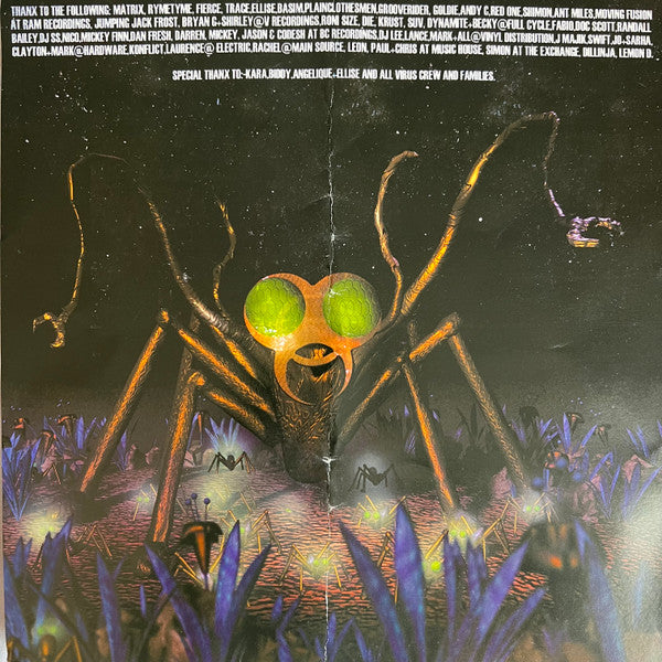 Ed Rush & Optical - The Creeps (Invisible And Deadly!) - Virus Recordings (5x12")