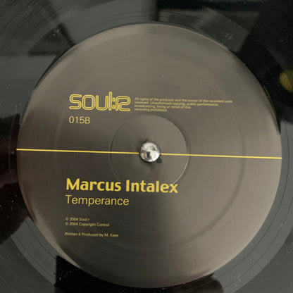 Marcus Intalex - Zumbar / Temperance - Soul:r (12")