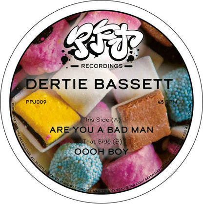 Dertie Bassett - Are You A Bad Man/Oooh Boy EP (12")