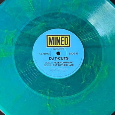 T-Cuts - Never Compare - Mined (12", Green Marbled)