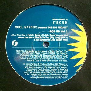 Noel Watson - 909 EP Vol. 1 - Fresh (12")
