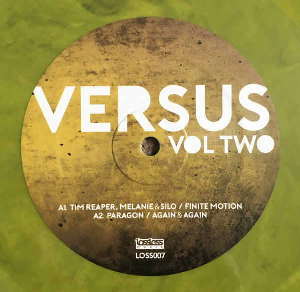 Various - Versus Volume Two - Lossless Music (12",  Yellow/black)