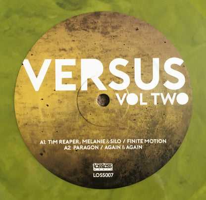 Various - Versus Volume Two - Lossless Music (12",  Yellow/black)