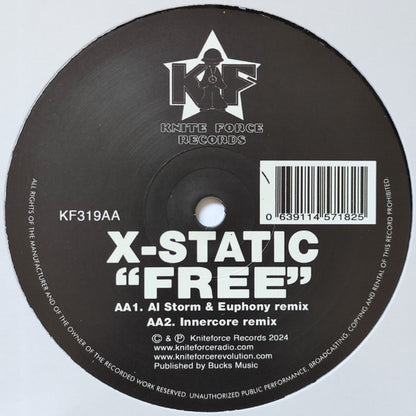 X-Static - Free Remixes - Kniteforce Records (12")