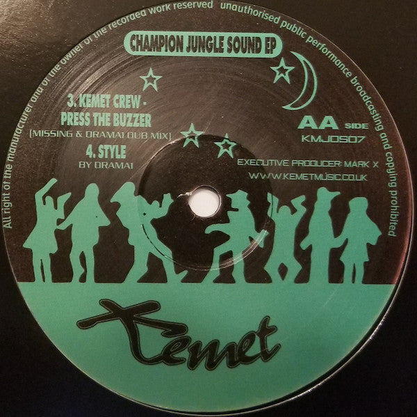 Kemet Crew - Champion Jungle Sound EP - Kemet (12")