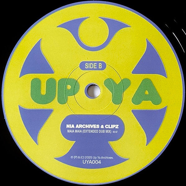 Nia Archives & Clipz - Maia Maia - Up Ya Archives (12")
