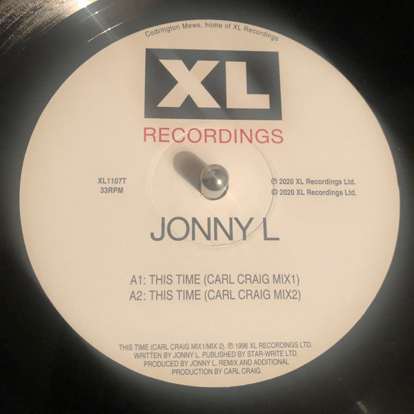 Jonny L - The Remixes '96-'97 - XL Recordings (12")