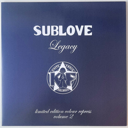 Sub Love - Legacy Volume 2 - Kniteforce Records (12" Blue Marbled)