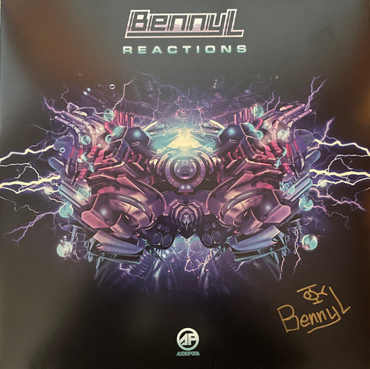 Benny L - Reactions - AudioPorn Records (2x12" LP)