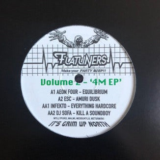 Various - Flatliners Volume 2 - '4M EP' - Flatliners (12")