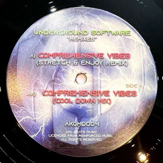 Underground Software - Remixes - AKO Major Defence (12")