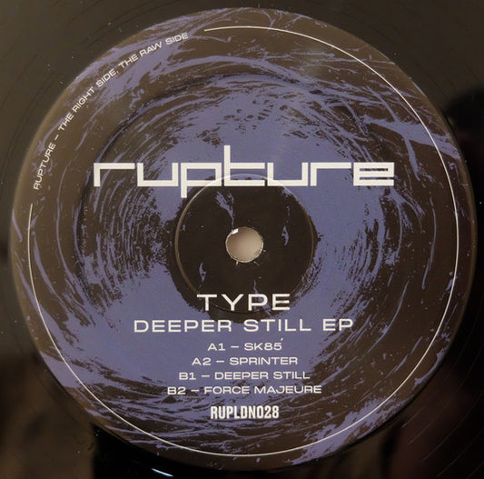 Type - Deeper Still EP - Rupture London (12")