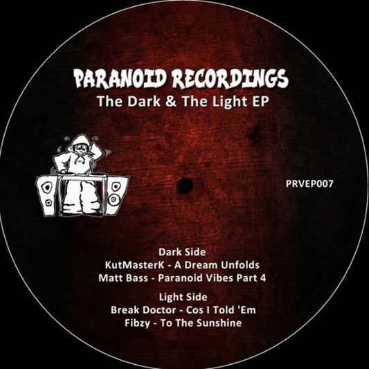 Various - The Dark & The Light EP - Paranoid Recordings (12")