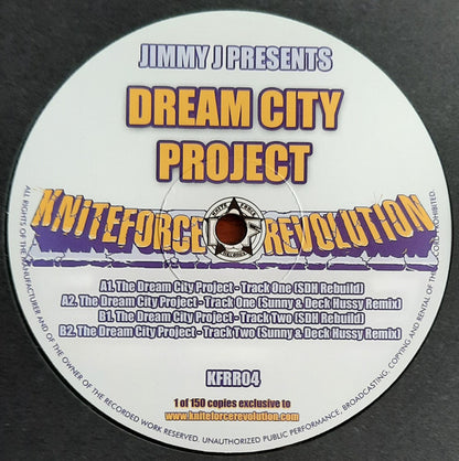 Jimmy J - Presents Dream City Project - Dream City EP (12")