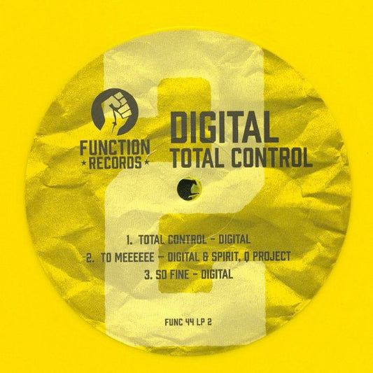 Digital - Total Control Part 2 (12", Yellow vinyl)