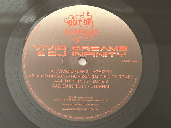 Vivid Dreams - Horizon / Zone 6 / Eternal - Out Of Romford Records (12")