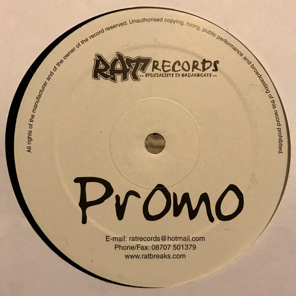 DJ Quest - Rat Sessions Vol.1 Sampler - Rat Records (12")