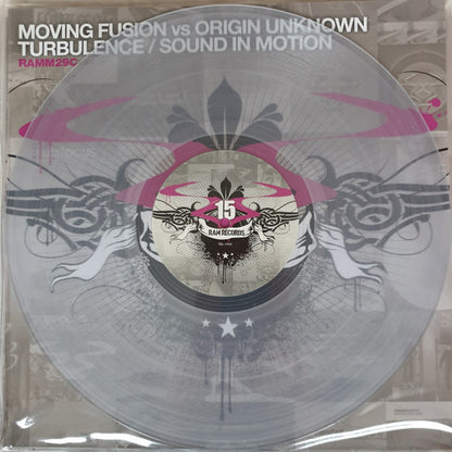 Moving Fusion / Origin Unknown - Turbulence / Sound In Motion (12", Clear Vinyl)