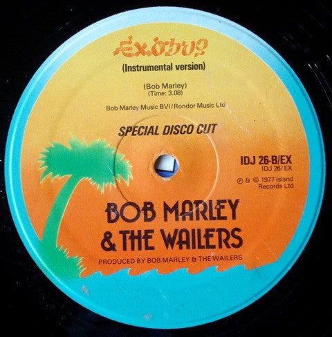 Bob Marley & The Wailers - Exodus - Special Disco Cut - Island Records (12")