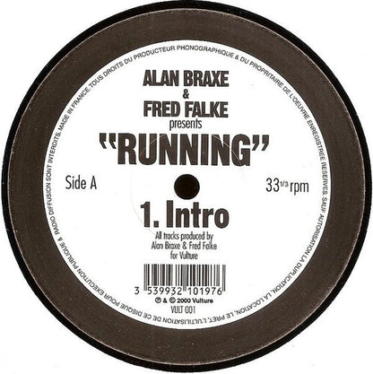 Alan Braxe & Fred Falke - Running - Vulture Music (12")