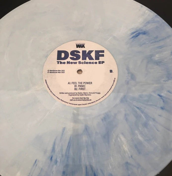 DSKF - The New Science EP (12", White Marbled Vinyl) - Includes Wav DL - LAST FEW COPIES