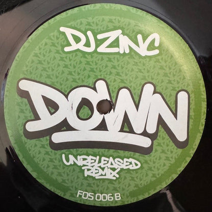 DJ Zinc - Come On Man / Down - Not On Label (12")