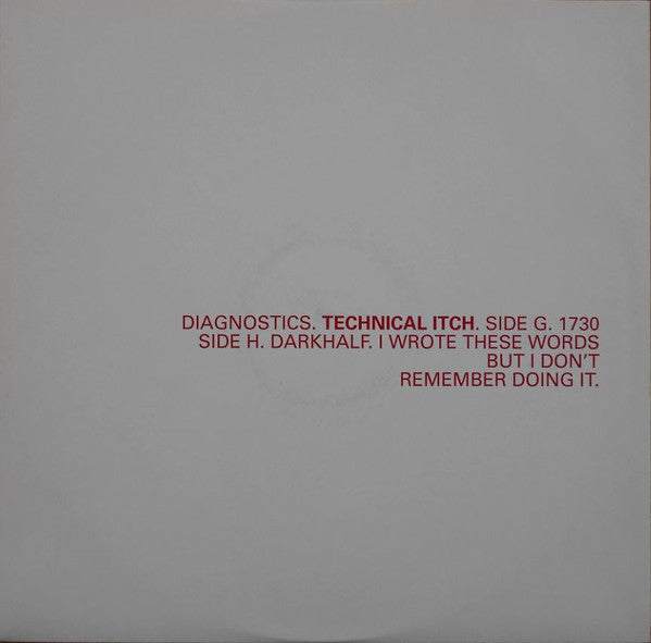 Technical Itch - Diagnostics - Moving Shadow (5x12" Album)